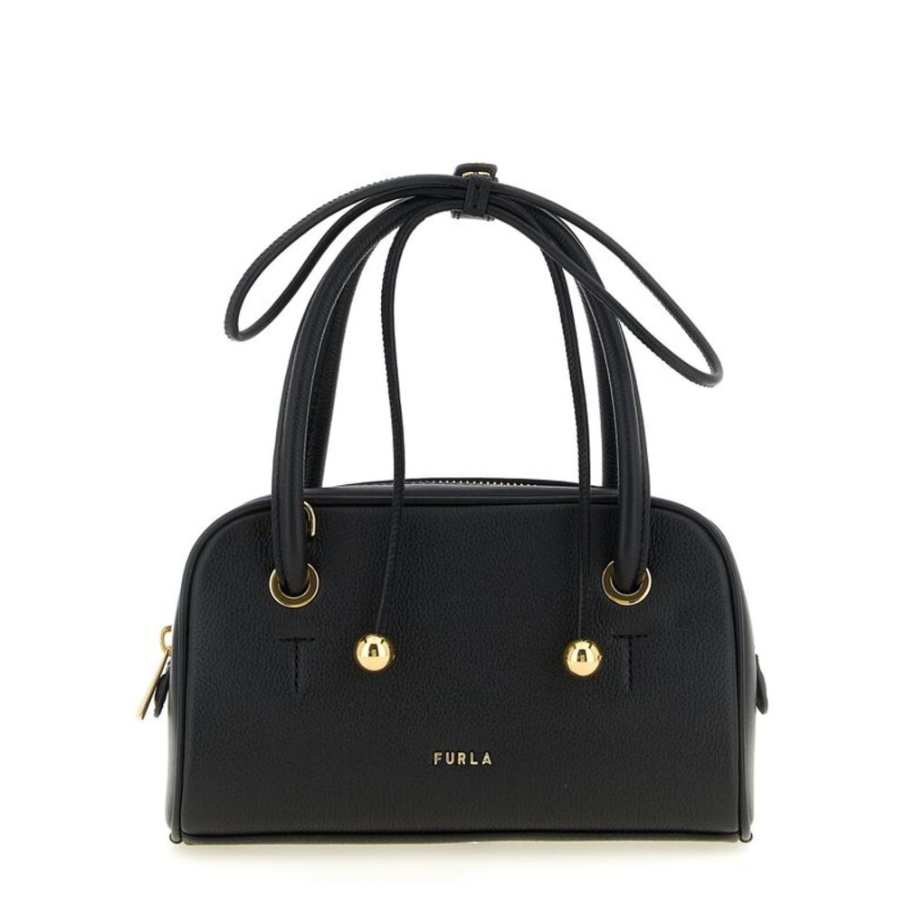 Furla Black Calfskin Women's Handbag